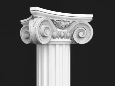 Column Decorative 7 3D model