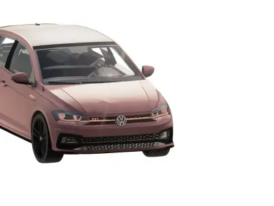 VW POLO GTI 3D model