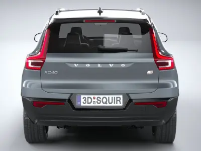 Volvo XC40 Recharge 2023 3D model