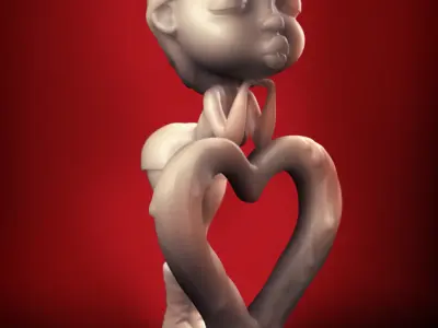 Love You Muah 3D print model