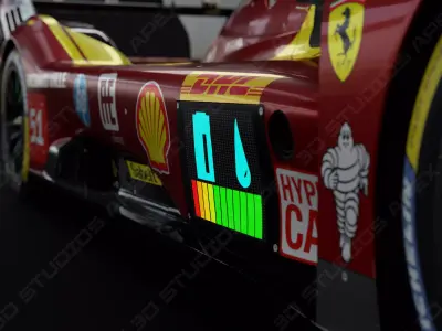 2025 WEC Hypercar LED Panel Texture Pack - Standard Edition 3D model