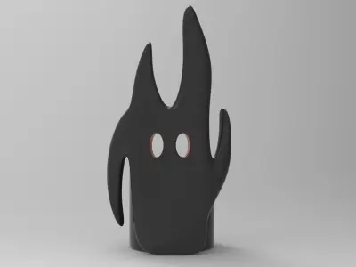 Mufe Candlestick Low-poly 3D model