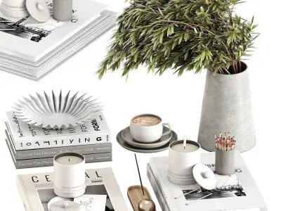 Decorative Set 003 3D model