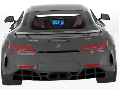Mercedes-Benz AMG GTR 3d Car Model 3D model