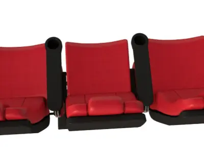 Cinema Chair 3D model
