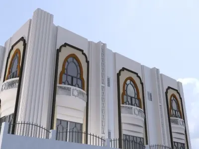 Luxury Villa Project A116 3D Model 3D model