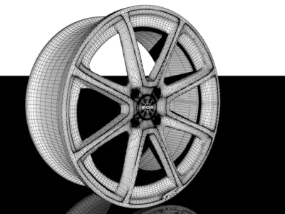 FOX FX2 Rim 3D model