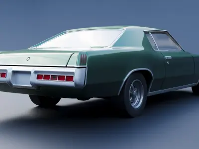 Pontiac Grand Prix 1969  3D print model