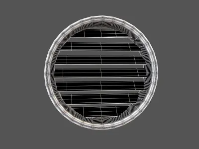 Vents V1 005 Low-poly 3D model