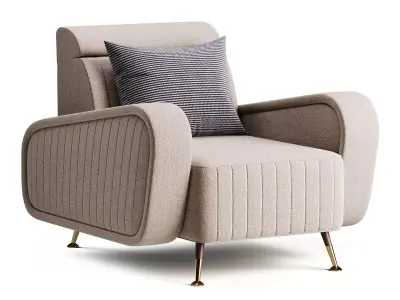 ARMCHAIR HARRISON 3D model