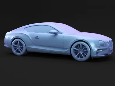 British sport car 3D model