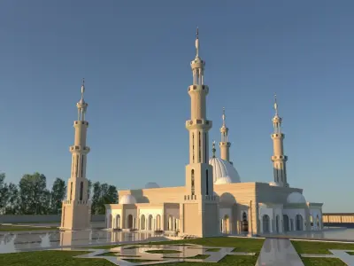 Mosque  3D model