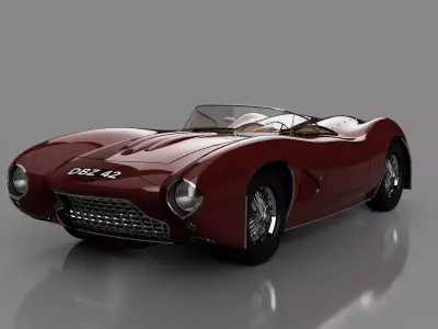 Aston Martin DB4 GT sedan Convertible sports car 3D print model