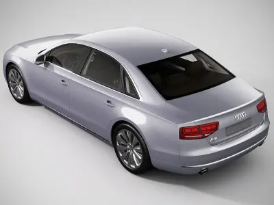 Audi A8 2013 3D model