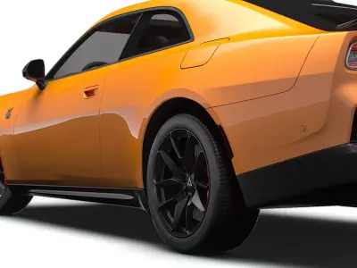 Dodge Charger Scat Pack 2D LB 2026 3D model