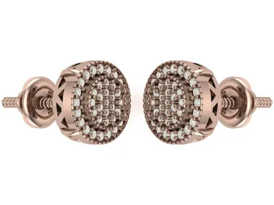 Earring 3D print model 31