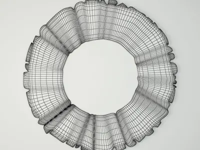 Driftwood Mirror 3D model