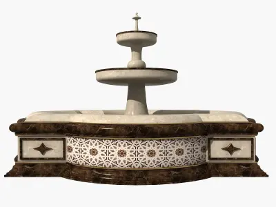 Fountain 08 3D model