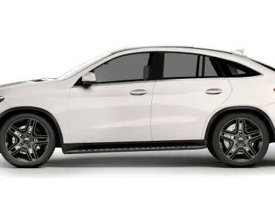 Mercedes-Benz GLE coupe 350d 2016 3D model