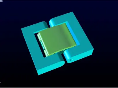 Bracelet lock - Jewelry lock - N1000 3D print model