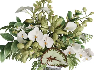 Flower In Vase 79 3D model