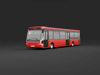 City bus 3D model