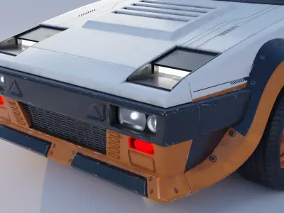Cyberpunk Factional AE86  3D model