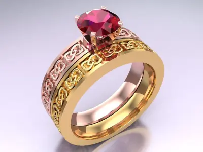 Wedding Rings - N482212 3D print model