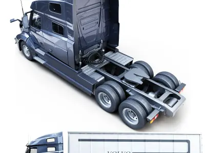 volvo vnl 3D model