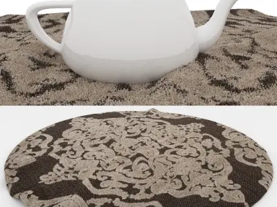 Rugs No 663 Low-poly 3D model