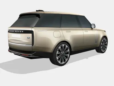 Land Rover Range Rover 2022 Low-poly 3D model