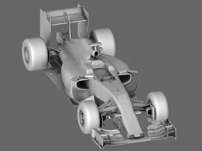 F1 RB11 Season 2015 Formula 3D model