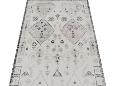 Rug Set 1280 3D model