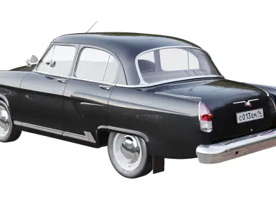 GAZ 21 Volga 3D model