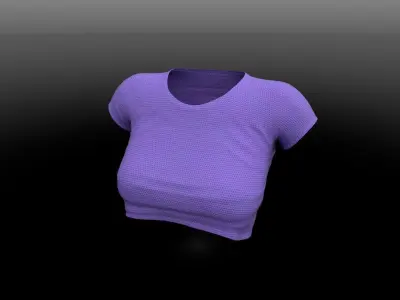 Sport Top PBR 4k Low-poly 3D model