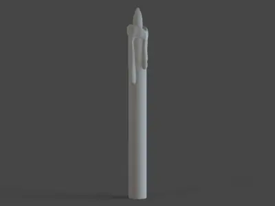 Candle styrofoam 3D print model