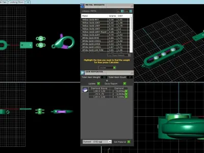 Bracelet Messika Move 3D print model