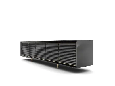 TV Unit 01 3D model
