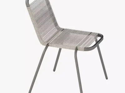 Cole Italia Badmington Rope Chair by Bellavista And Piccini 3D model