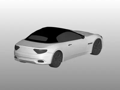 Maserati Gran Cabrio 3D model