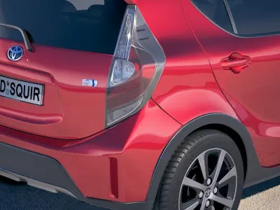 Toyota Prius C 2018  3D model