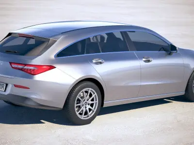Mercedes-Benz CLA Shooting Brake Basic 2020 3D model