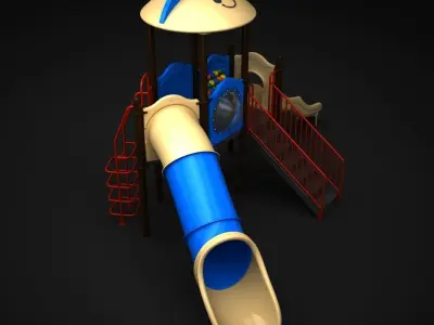 Outdoor Castle 3D model