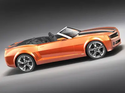 Chevrolet Camaro Concept Convertible CG 3D model