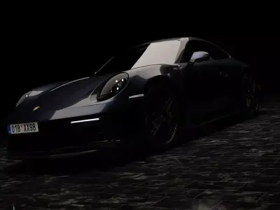 Porsche 911 Carrera GTS 3D model purchase