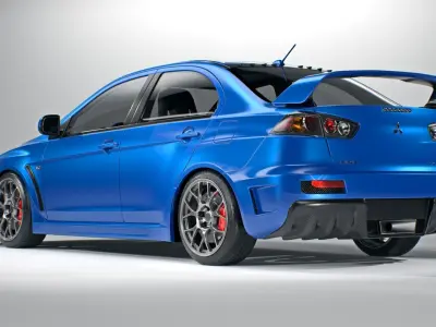 Mitsubishi Lancer Evolution X FQ-440 MR 3D model