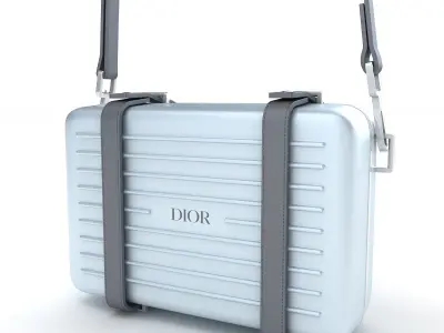 Dior and Rimowa Clutch Collection 3D model
