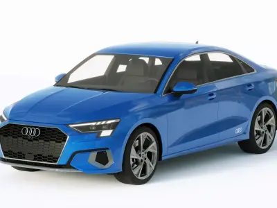 Audi A3 Sedan 2021 3D model