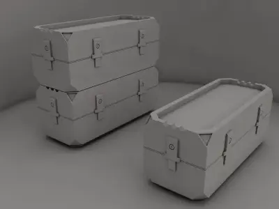 Sci Fi Case 01 Free 3D model