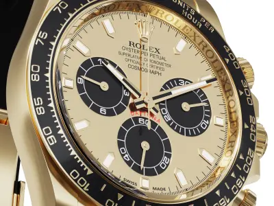 Rolex Cosmograph Daytona Pikachu 3D model